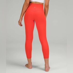 C - Lululemon Align High-Rise Pant 25"
Solar Orange